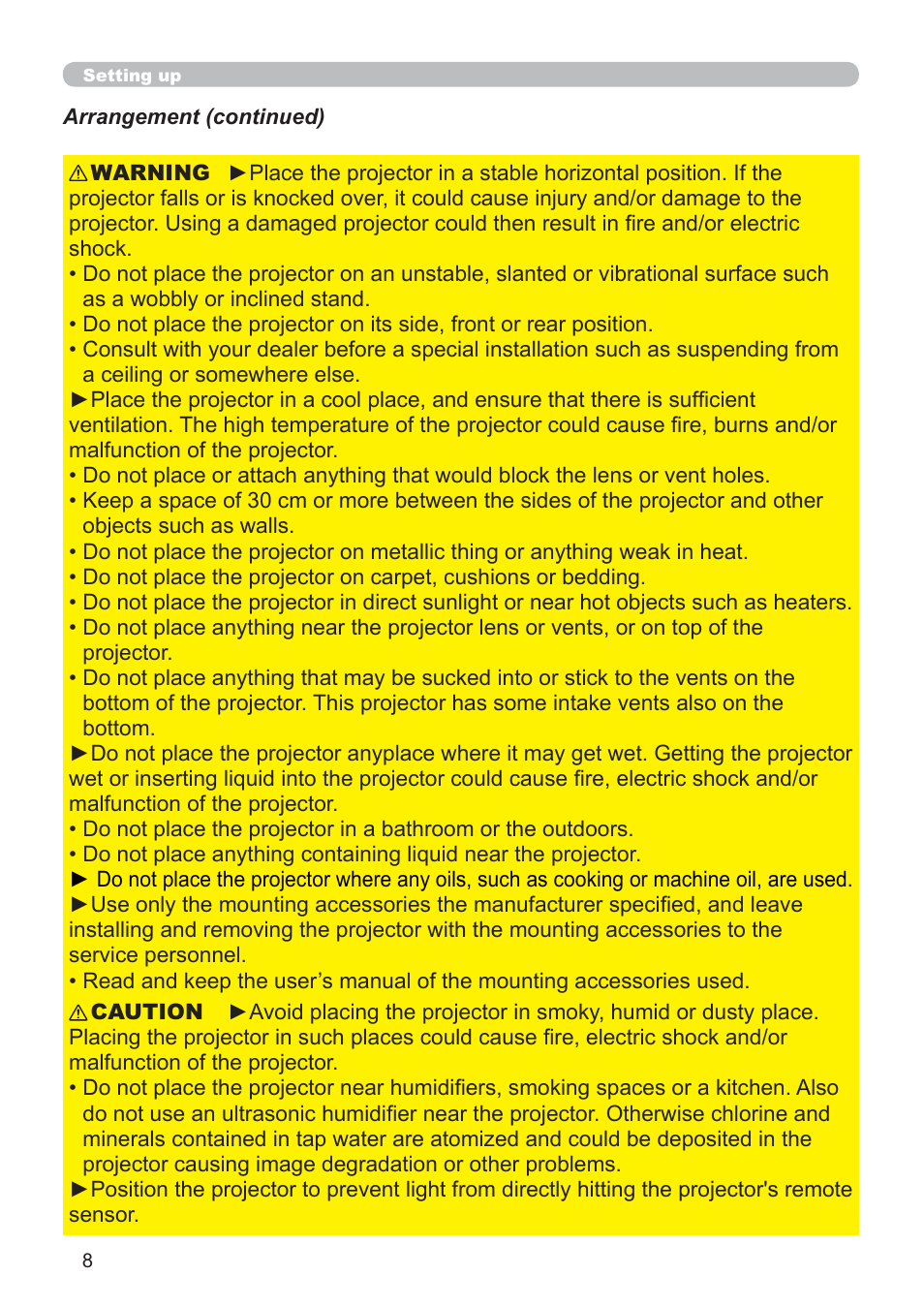 Hitachi CP-RX79 User Manual | Page 17 / 95