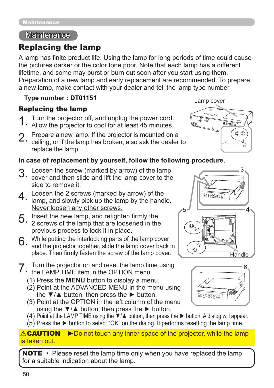 Hitachi CP-RX79 User Manual | Page 59 / 95