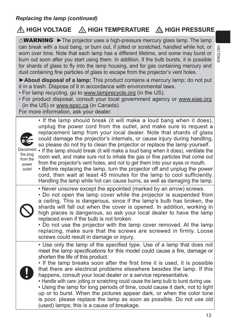 Hitachi CP-RX79 User Manual | Page 85 / 95