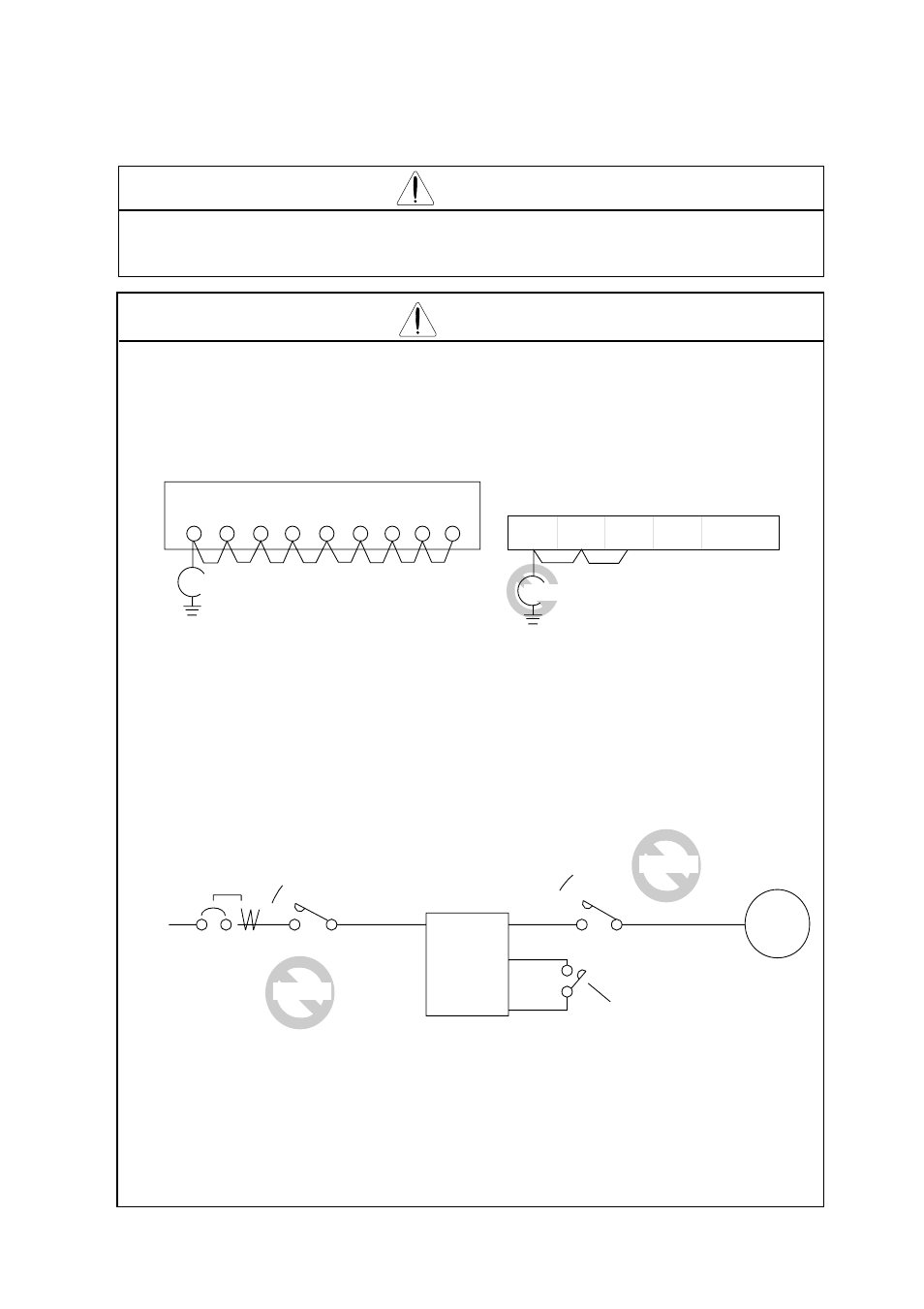 Others warning, Caution | Hitachi J300U Series User Manual | Page 13 / 145