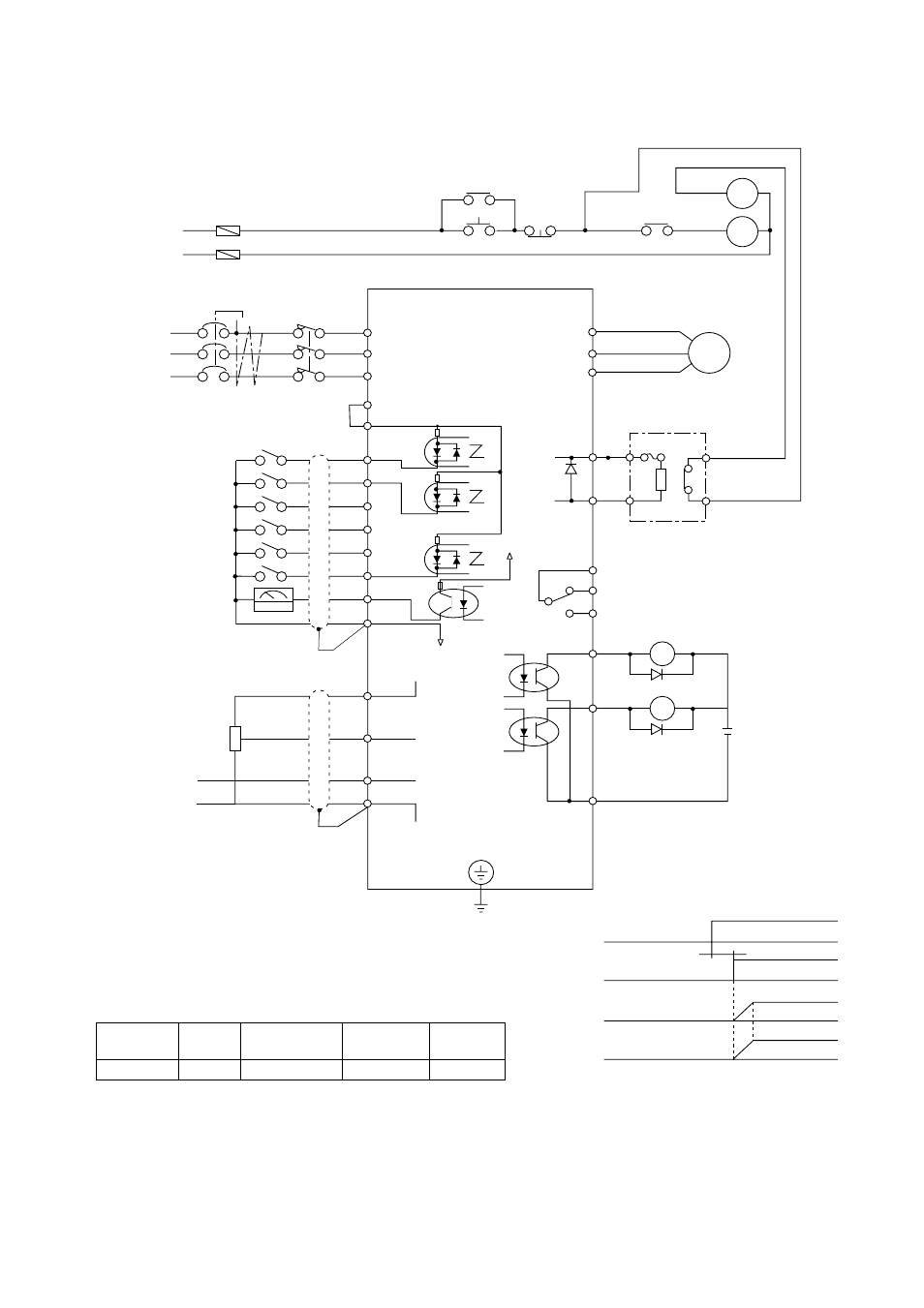 14 5.7 terminal connection diagram | Hitachi J300U Series User Manual | Page 34 / 145