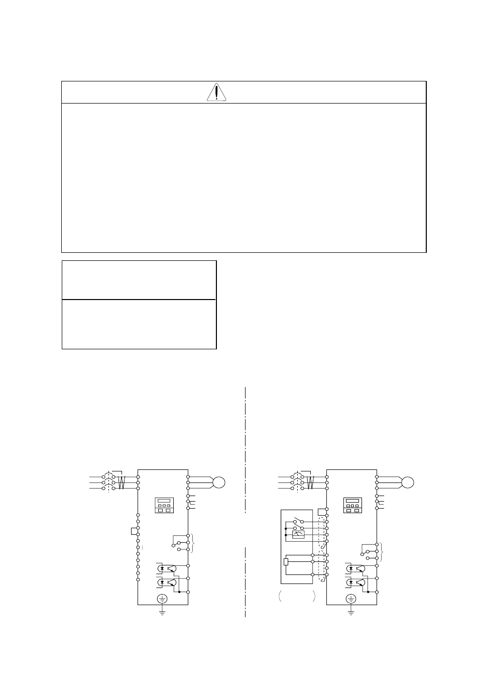 Caution, 3 6.2 test run | Hitachi J300U Series User Manual | Page 37 / 145