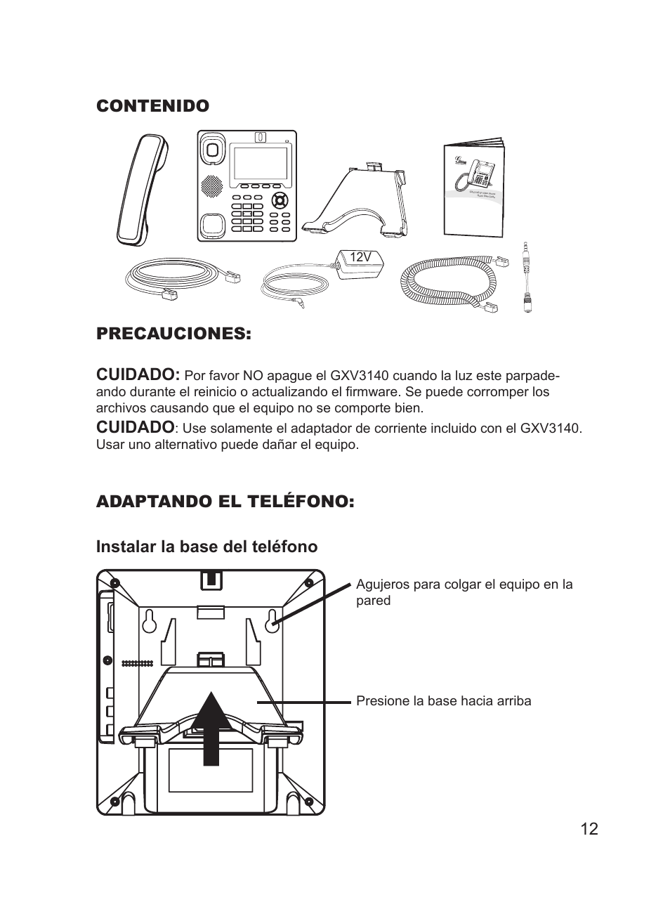 Hitachi GXV3140 User Manual | Page 13 / 22