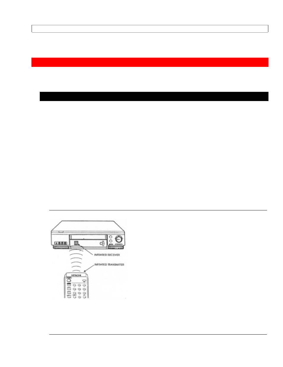 Getting started (controls), Quick tour of the controls | Hitachi VT-F494A User Manual | Page 19 / 85