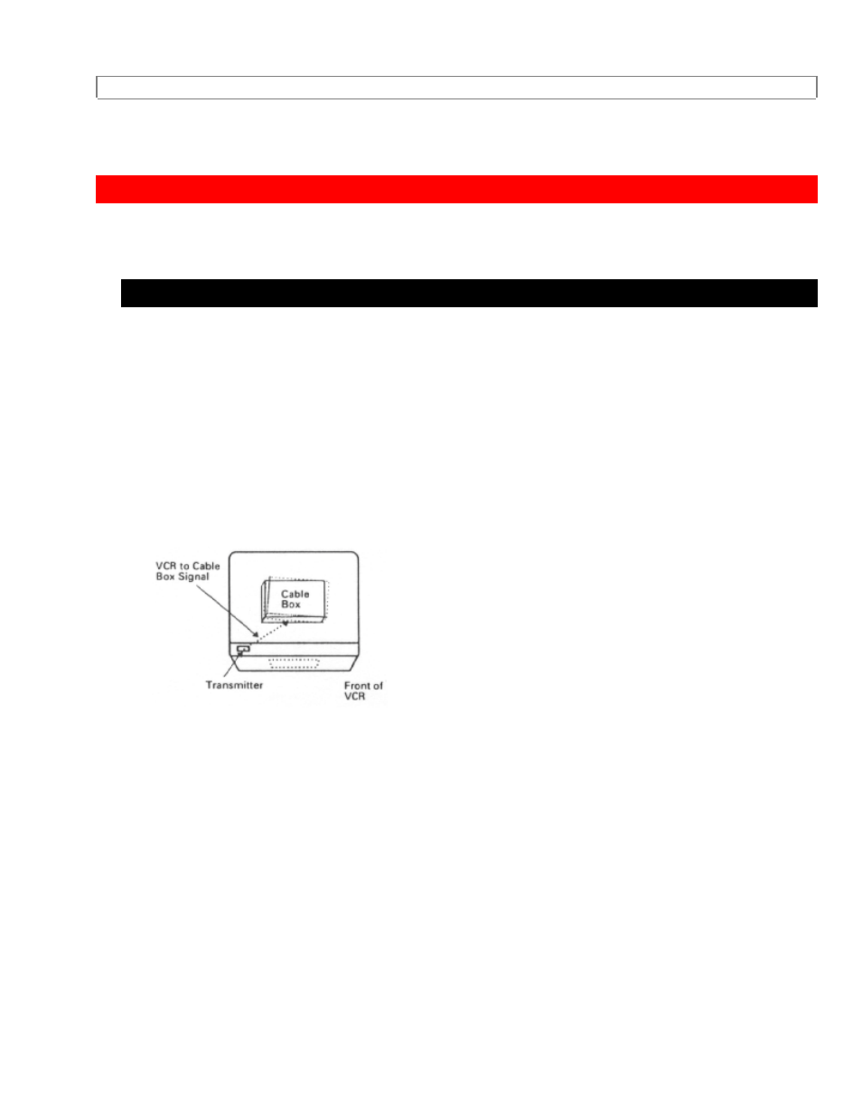 Advanced operations (cable box hookups), Hooking up to a cable box, Cable box position a. basic hookup | Hitachi VT-F494A User Manual | Page 64 / 85