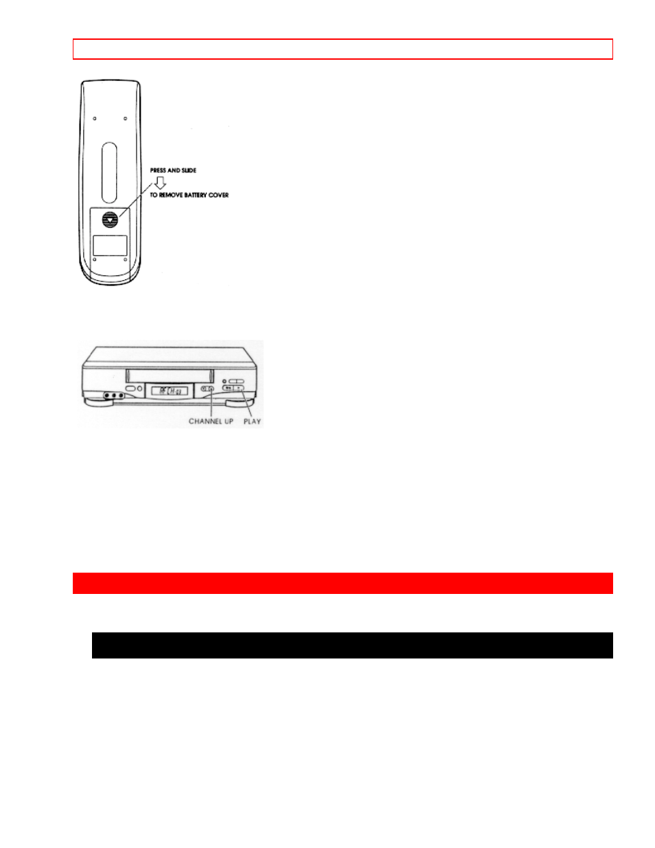 7 switch the rf or video channel, Getting started (controls), Quick tour of the controls | Hitachi VTFX610A User Manual | Page 12 / 35