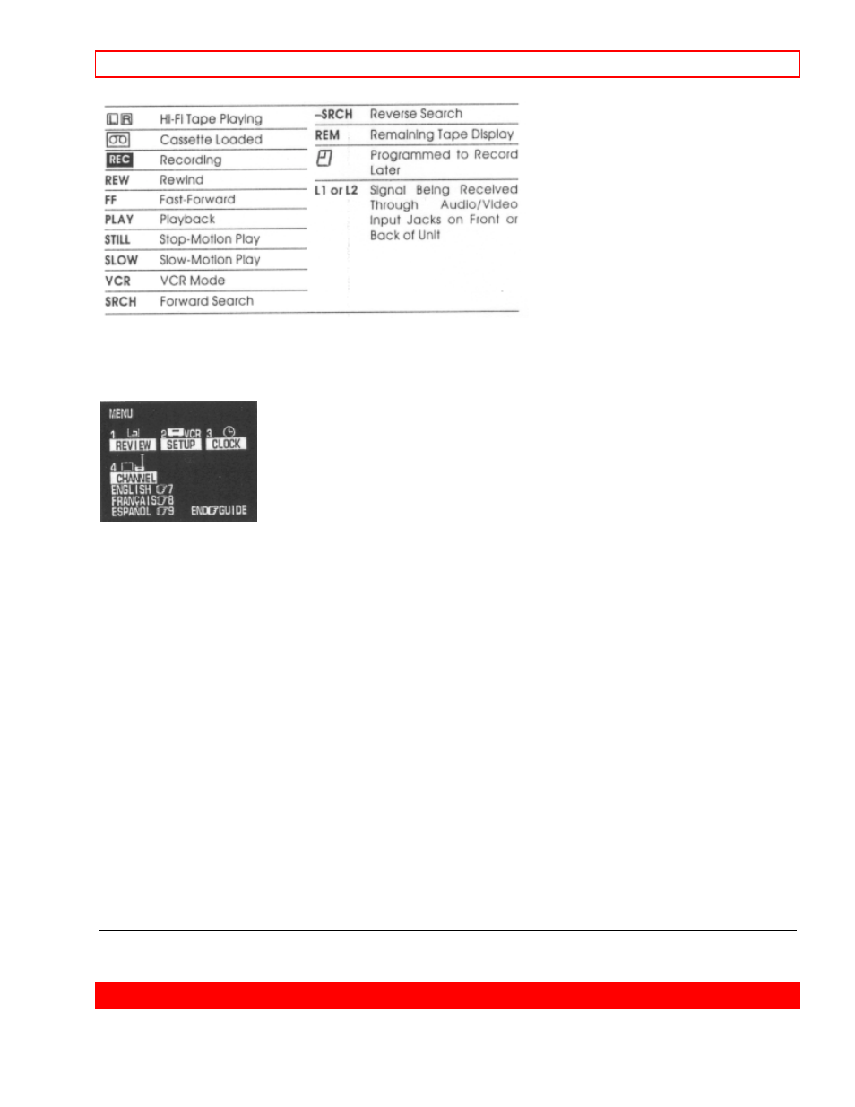 Meet your on-screen guide, Getting started (initial setup) | Hitachi VTFX610A User Manual | Page 15 / 35