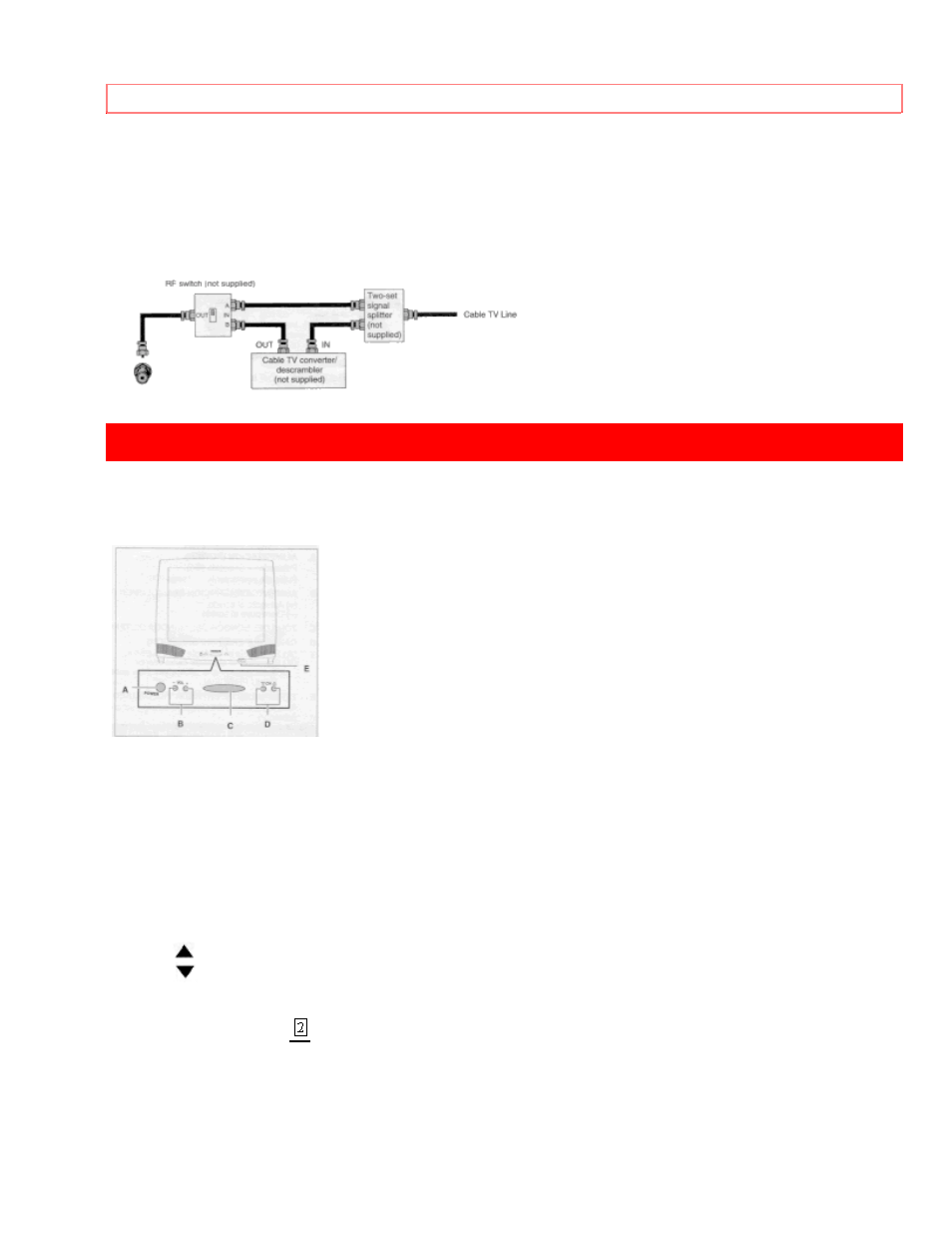 Quick reference control operation | Hitachi 27CX01B User Manual | Page 9 / 44