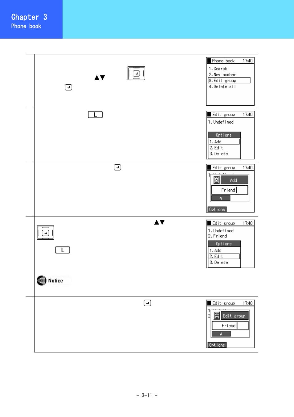 Group management, Chapter 3 | Hitachi 3000 User Manual | Page 49 / 132