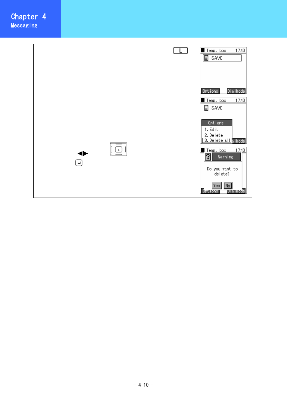 Drafts, Chapter 3, Chapter 4 | Hitachi 3000 User Manual | Page 63 / 132