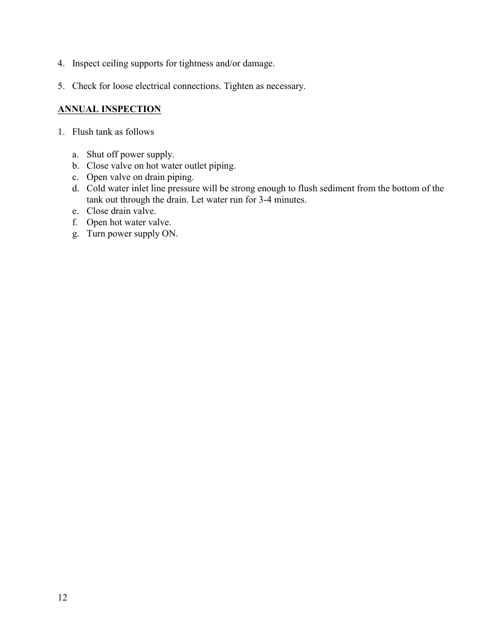 Hubbell Electric Heater Company HSE User Manual | Page 12 / 22