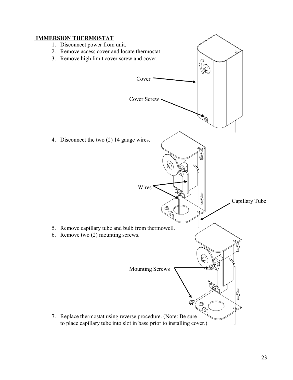 Hubbell Electric Heater Company V20 User Manual | Page 23 / 27