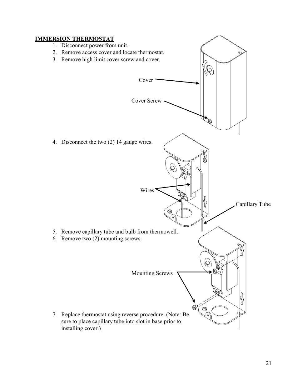 Hubbell Electric Heater Company " SE " User Manual | Page 21 / 25