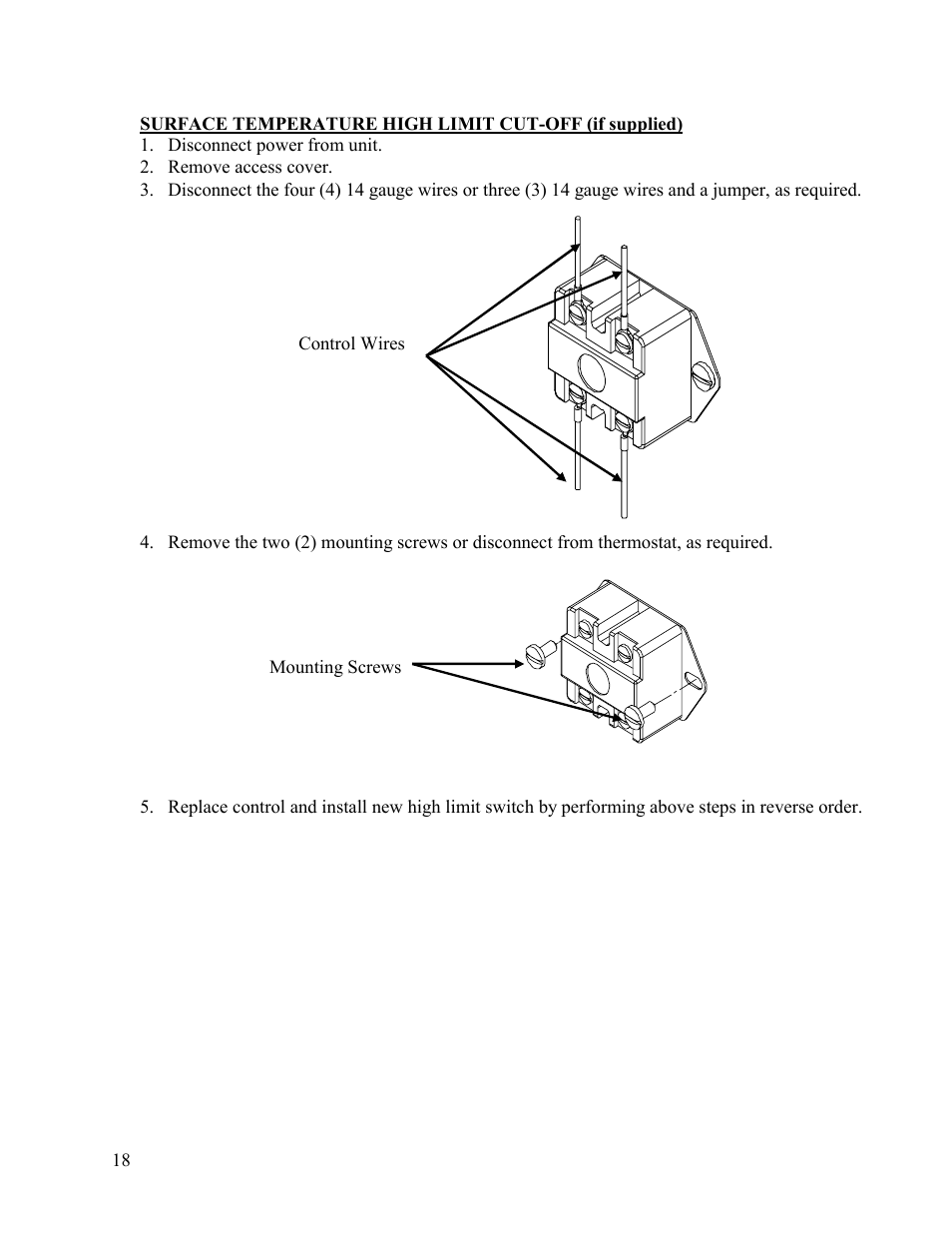 Hubbell Electric Heater Company T User Manual | Page 18 / 26