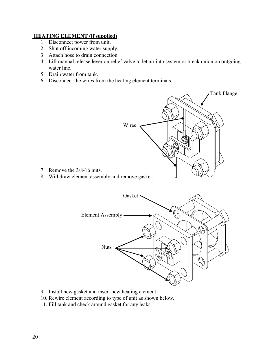 Hubbell Electric Heater Company T User Manual | Page 20 / 26