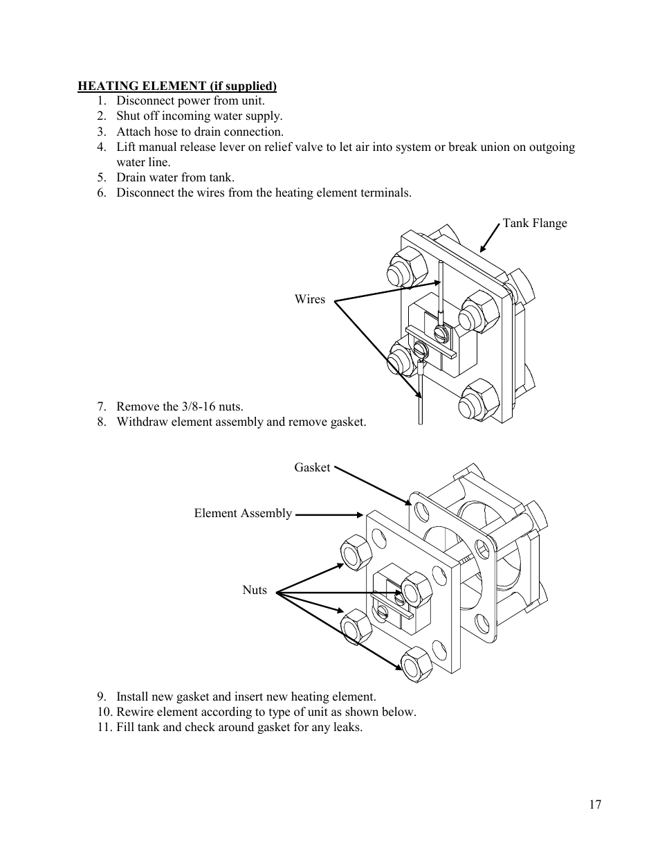 Hubbell Electric Heater Company SLN User Manual | Page 17 / 22