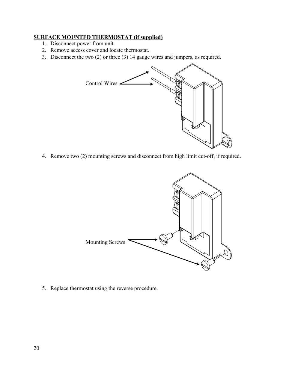 Hubbell Electric Heater Company SLN User Manual | Page 20 / 22