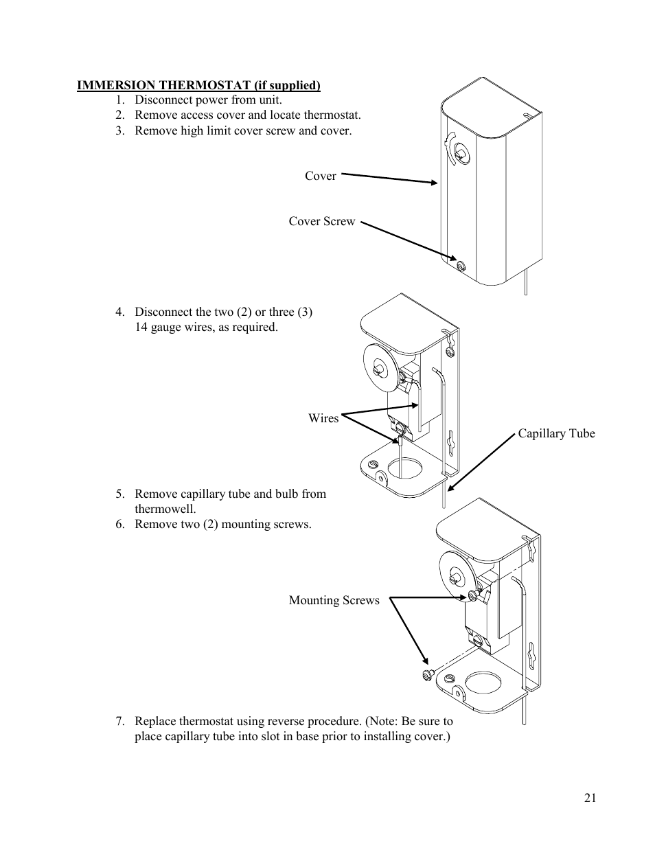 Hubbell Electric Heater Company SLN User Manual | Page 21 / 22