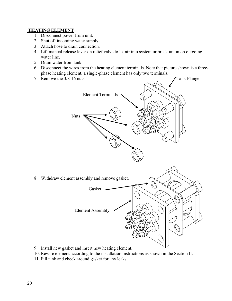 Hubbell Electric Heater Company B User Manual | Page 20 / 25
