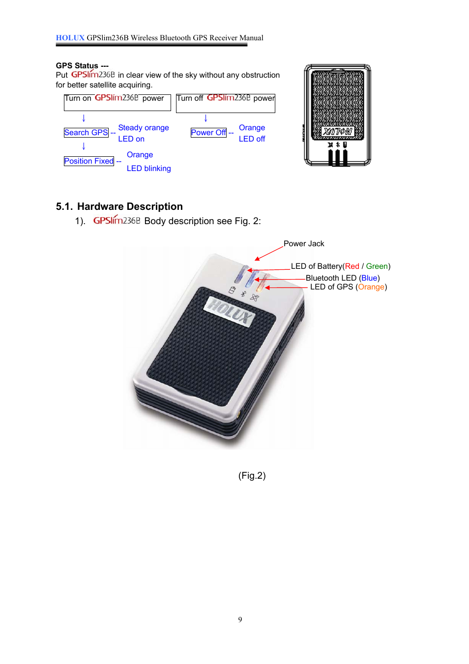 Holux 236B User Manual | Page 10 / 19