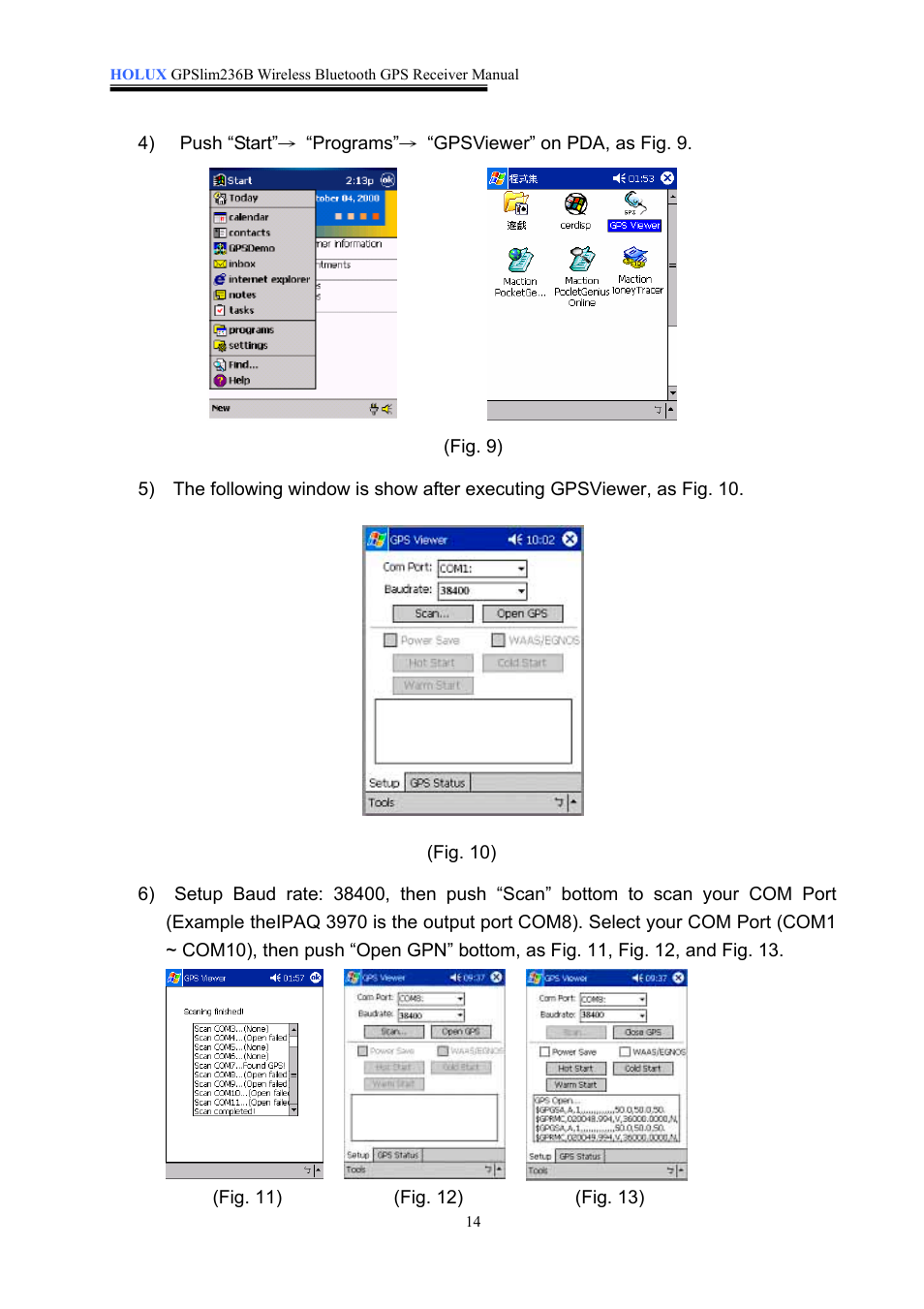 Holux 236B User Manual | Page 15 / 19