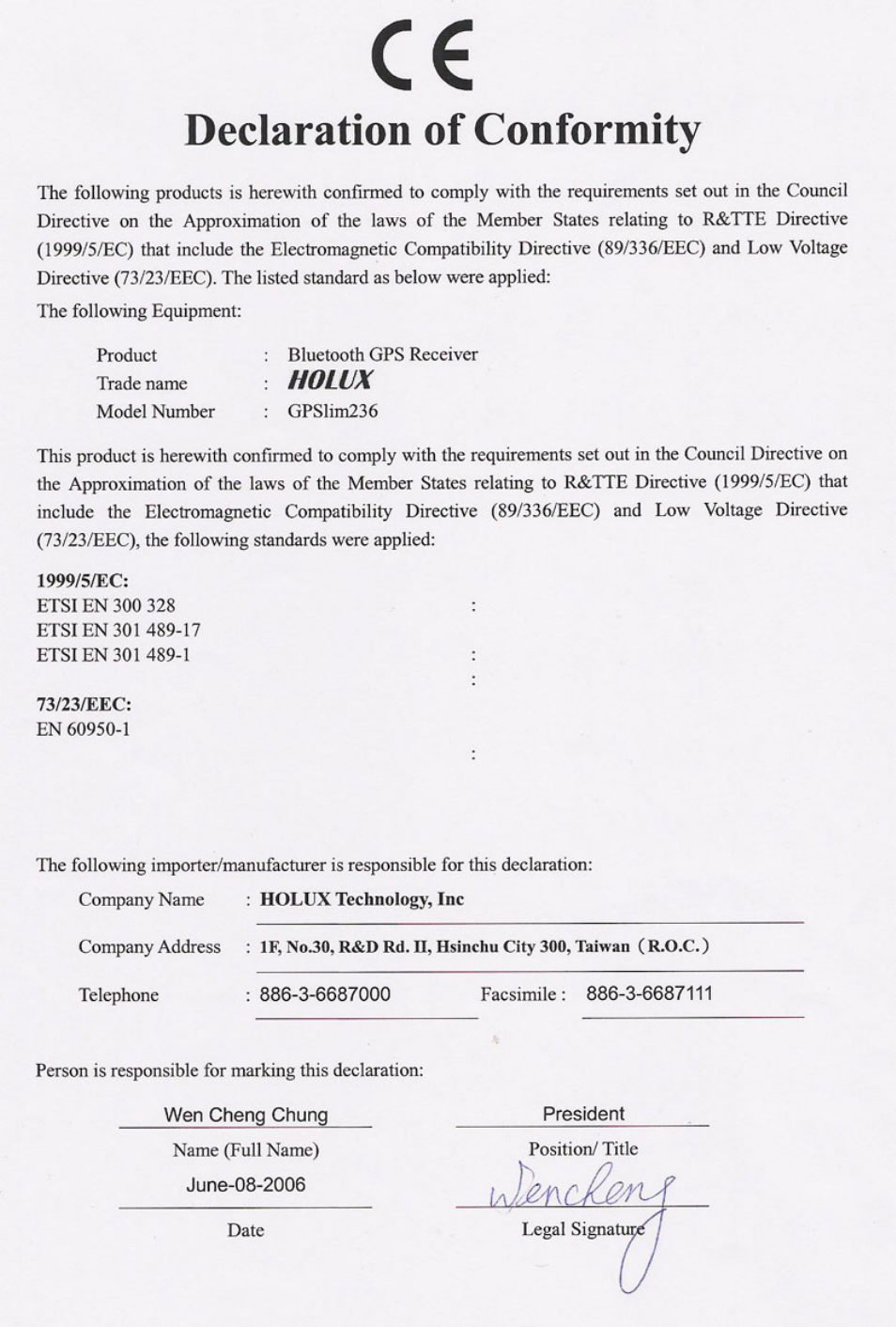 Holux 236B User Manual | Page 2 / 19