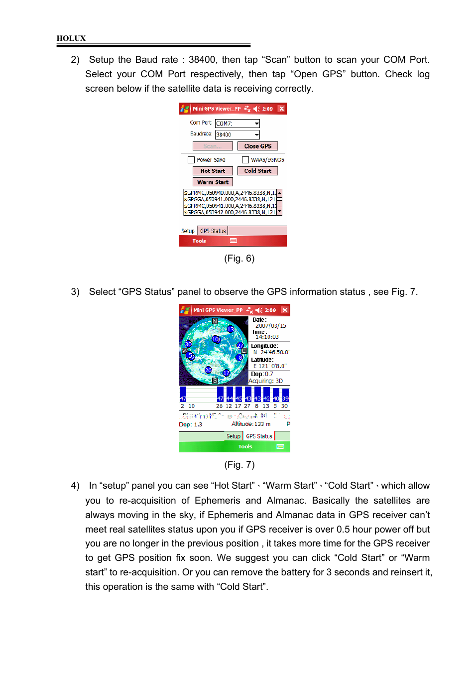 Holux M-1000 User Manual | Page 15 / 20