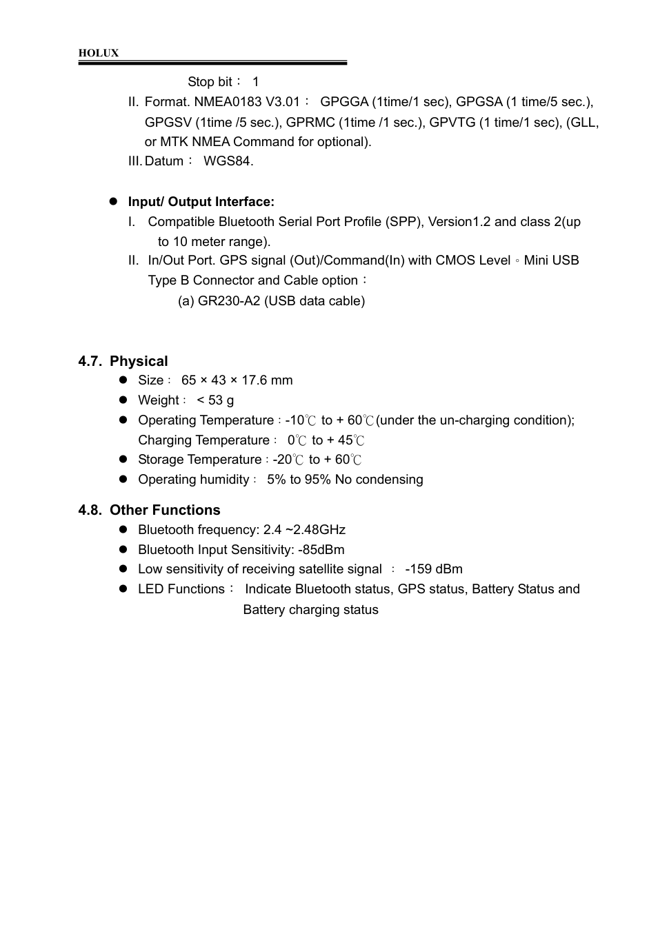 Holux M-1000 User Manual | Page 8 / 20