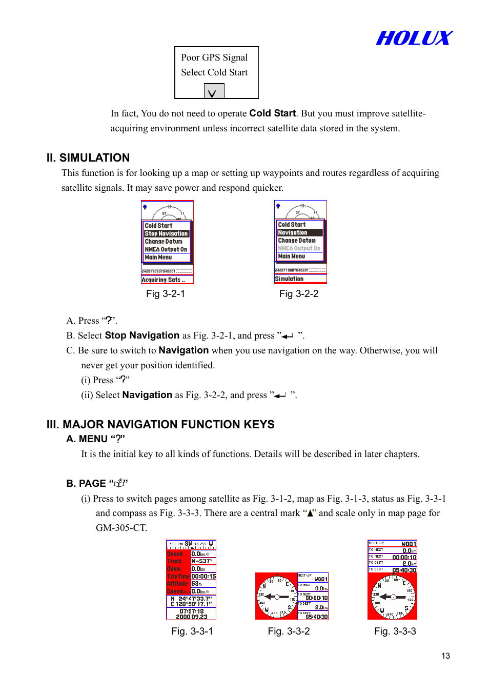 Holux GM-305 User Manual | Page 13 / 48