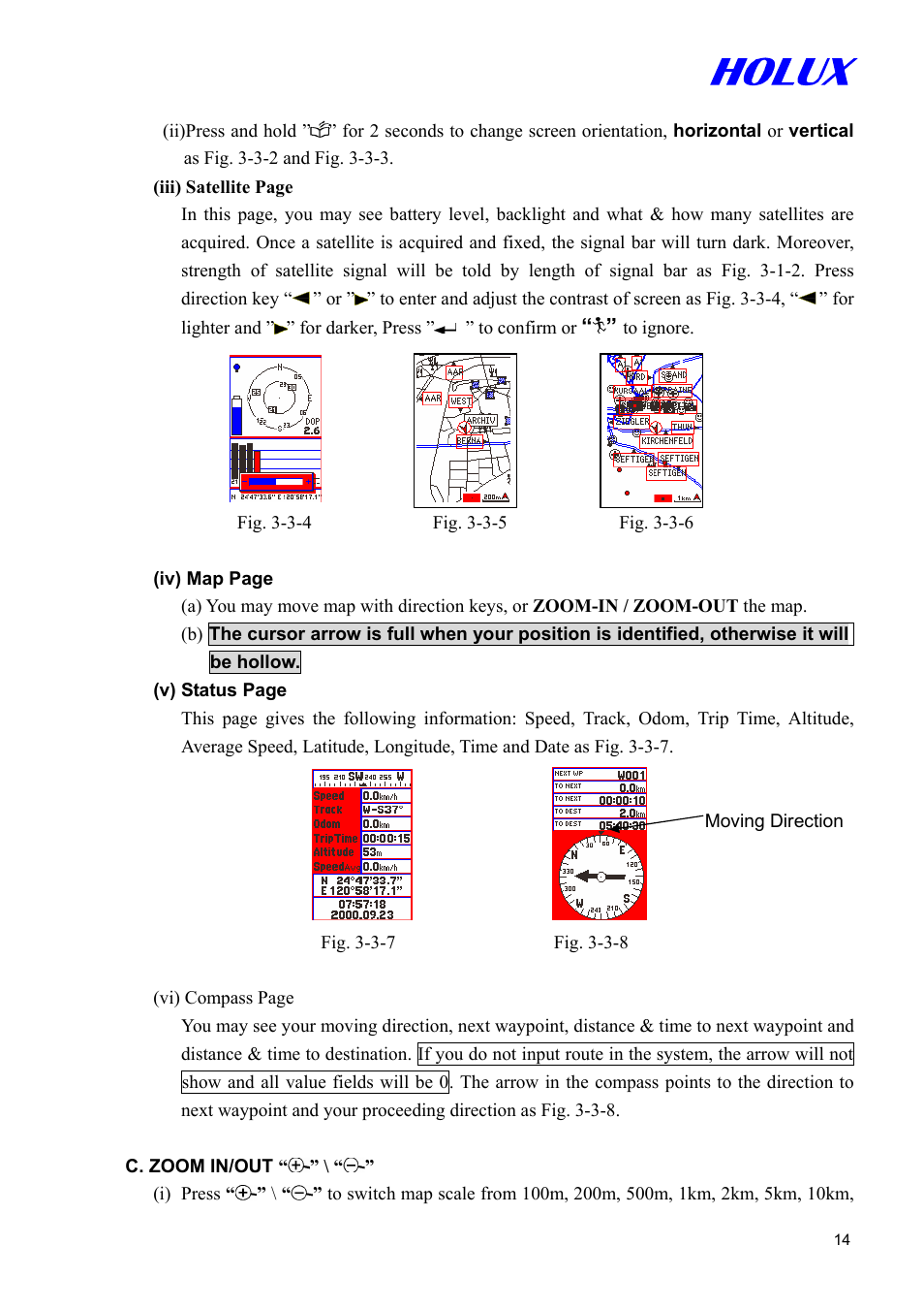 Holux GM-305 User Manual | Page 14 / 48