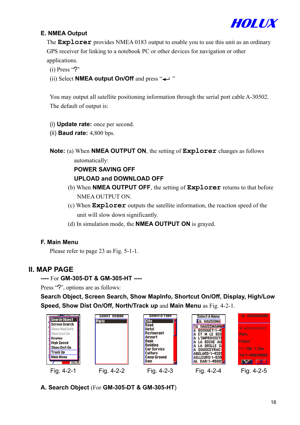 Holux GM-305 User Manual | Page 18 / 48