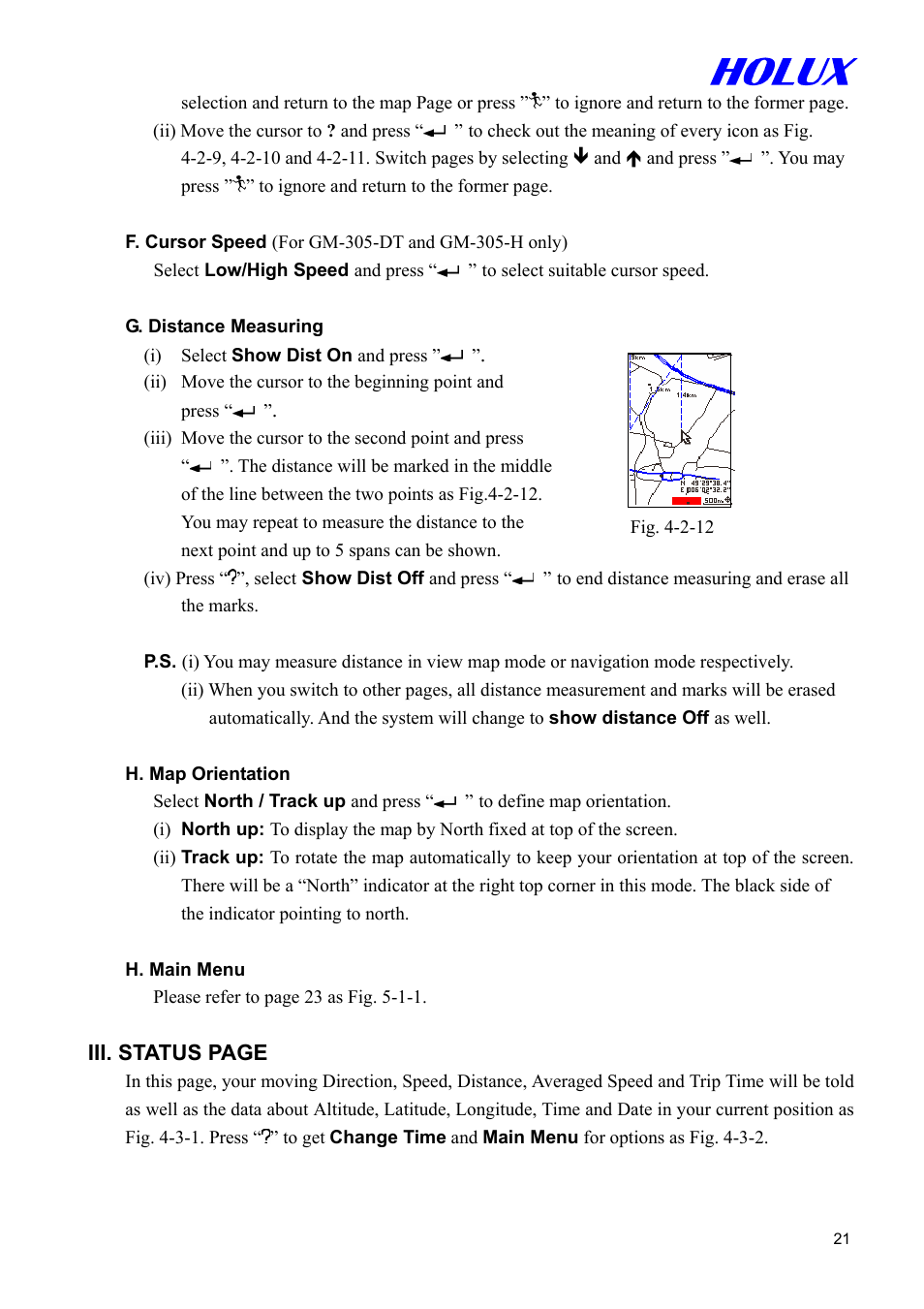 Holux GM-305 User Manual | Page 21 / 48