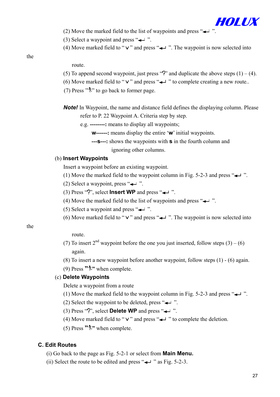 Holux GM-305 User Manual | Page 27 / 48
