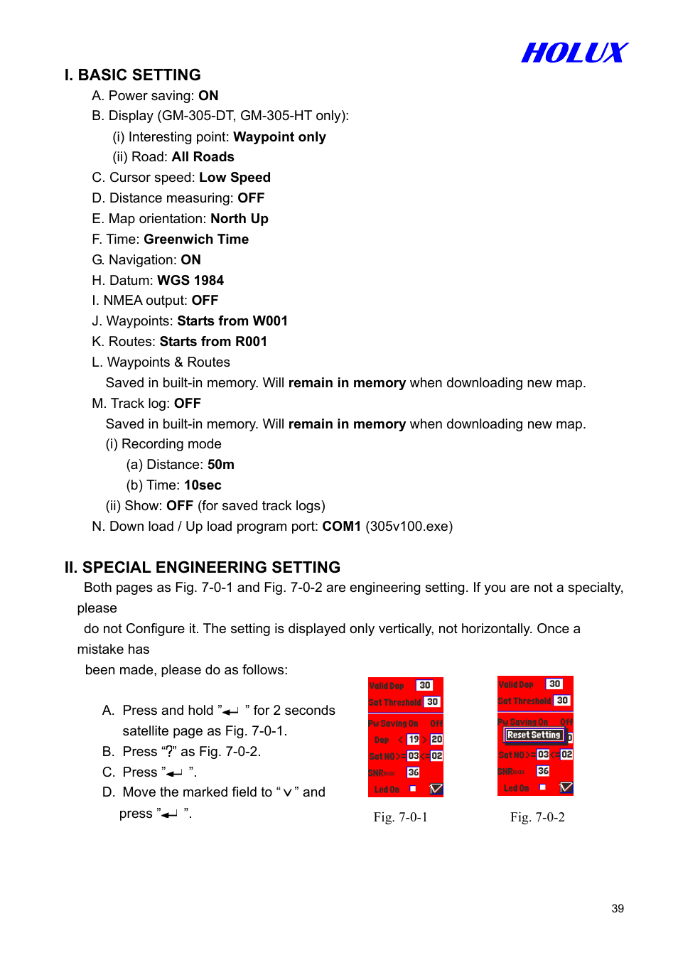 Holux GM-305 User Manual | Page 39 / 48
