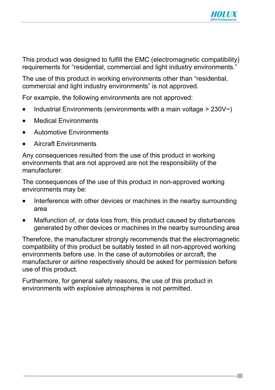 Working environment | Holux GPSmile Pocket PC User Manual | Page 8 / 50