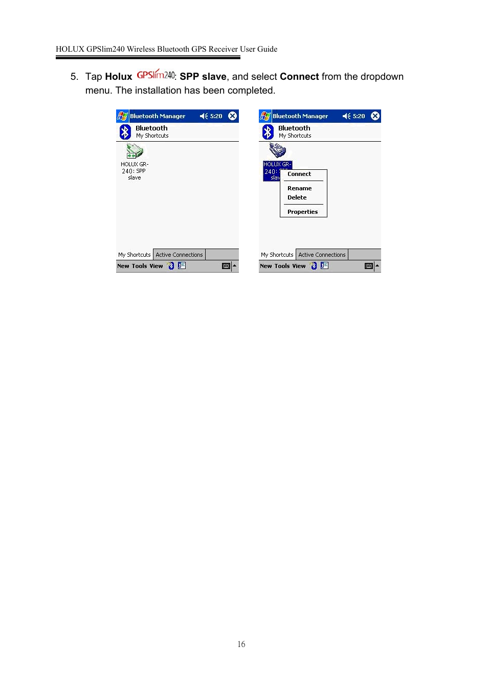 Holux GPSlim 240 User Manual | Page 16 / 25