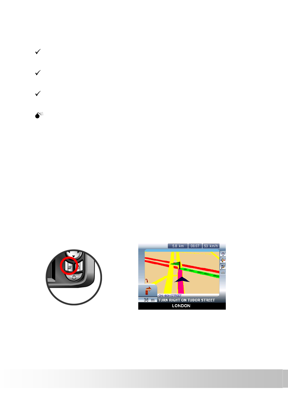 Function menu | Holux Portable Automobile Navigation System User Manual | Page 26 / 42