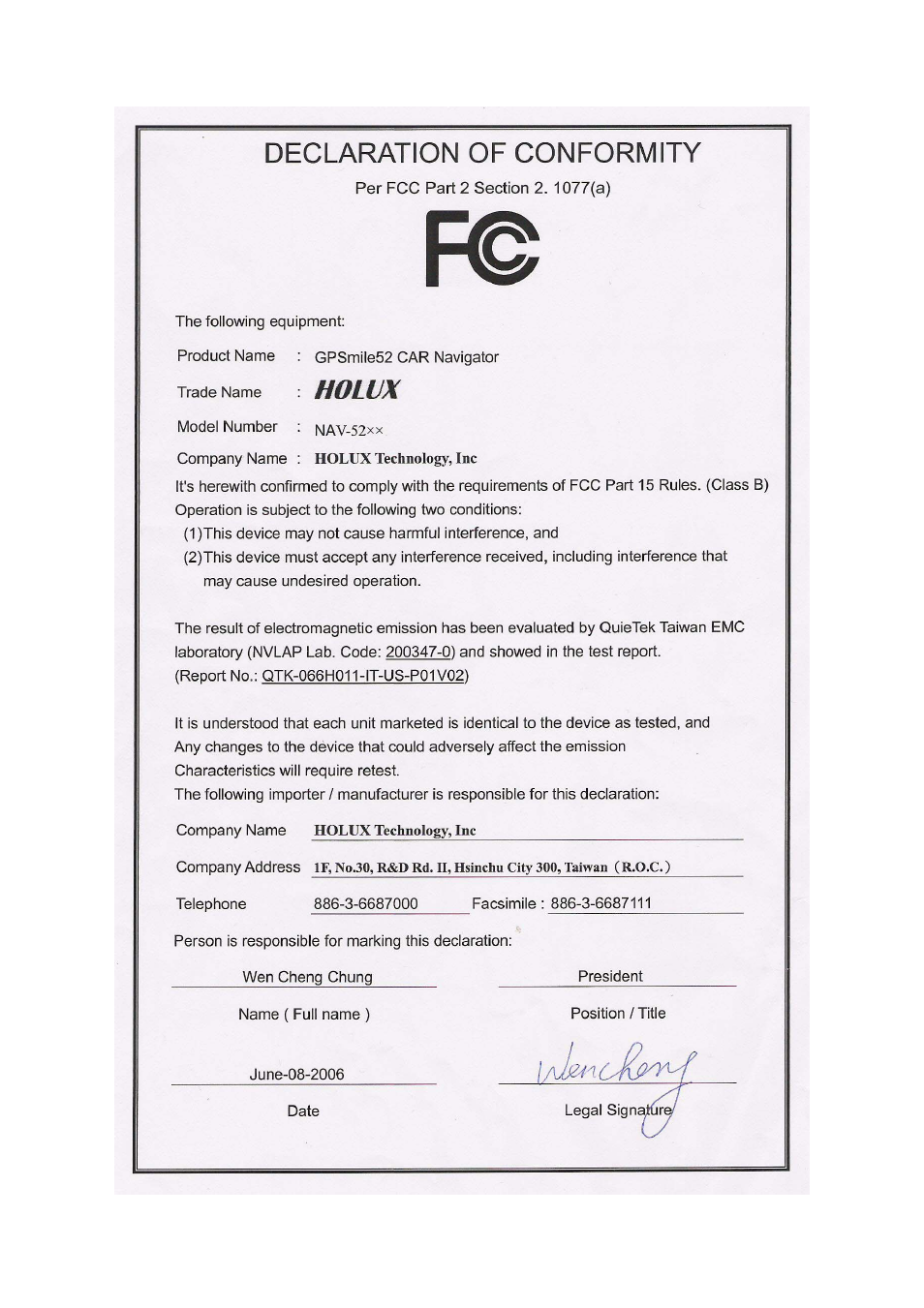 Holux V1.02 User Manual | Page 3 / 38