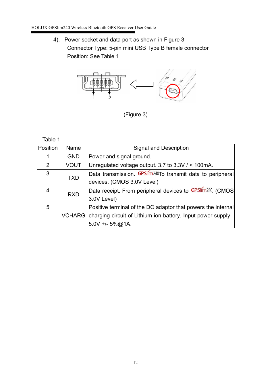 Holux 240 User Manual | Page 12 / 25