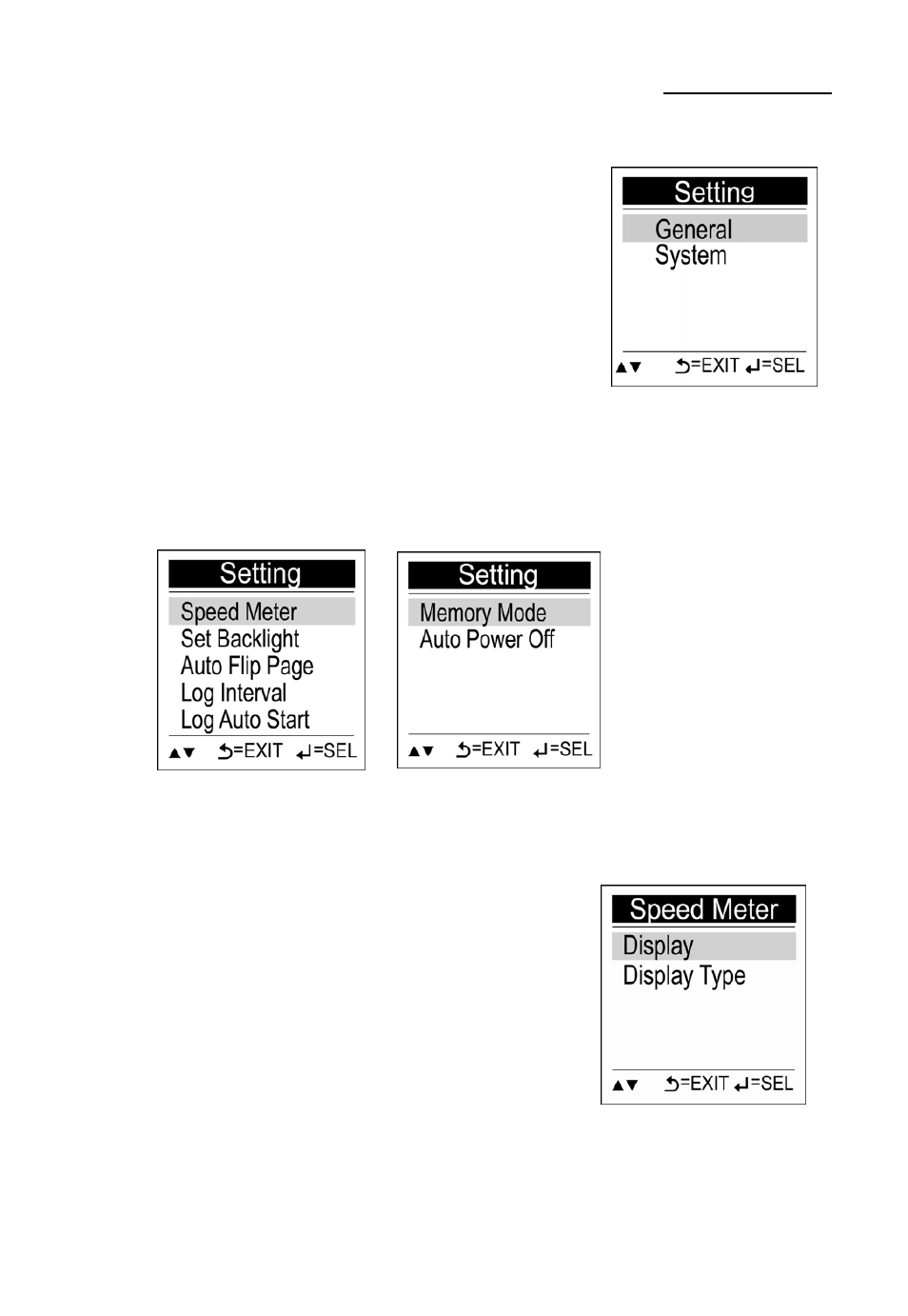 Setting, General | Holux GPS Professional GPSport 245 User Manual | Page 33 / 48
