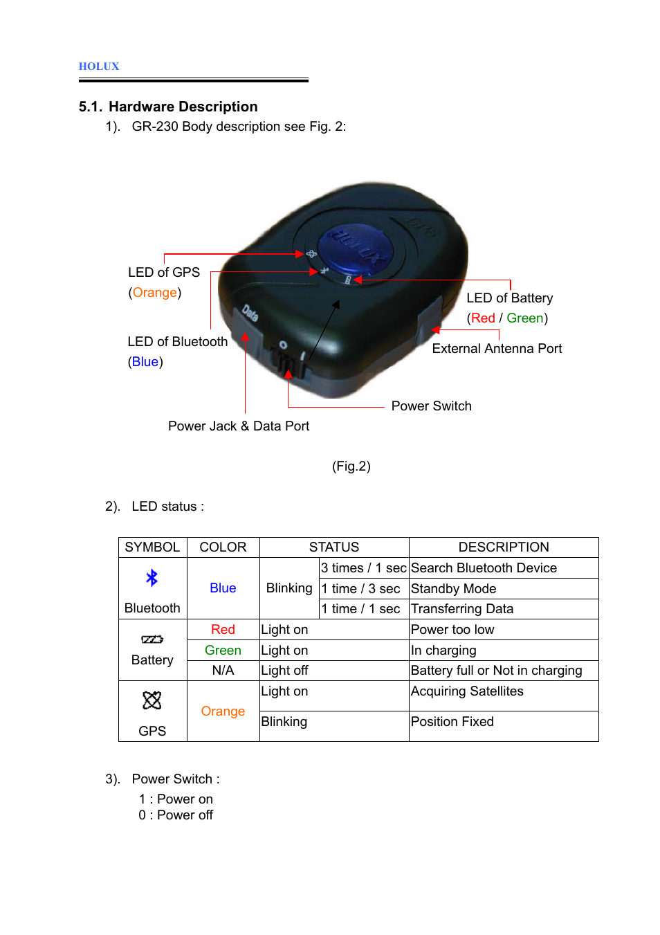 Holux GR-230 User Manual | Page 9 / 18