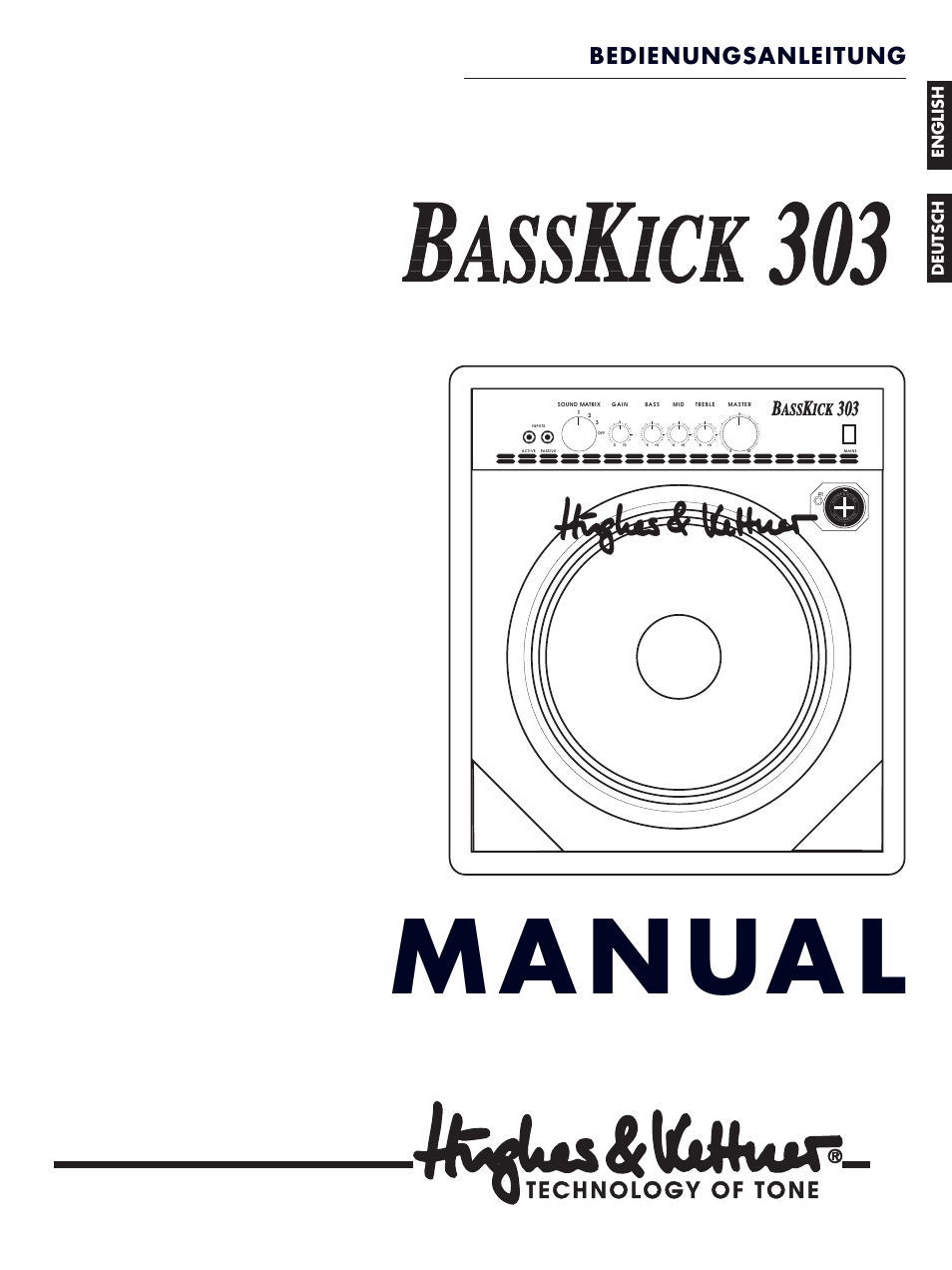 Hughes & Kettner Bass Kick 303 User Manual | 20 pages