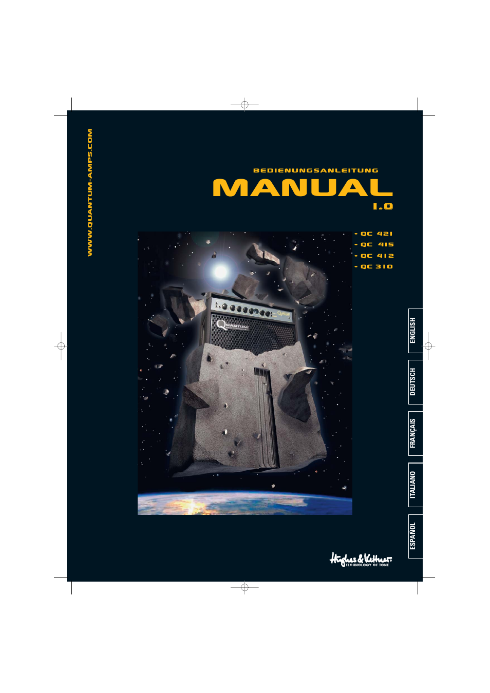 Hughes & Kettner Quantaum Combos QC 412 User Manual | 48 pages
