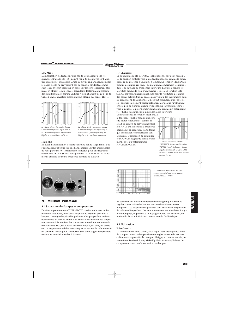 Tube growl | Hughes & Kettner Quantaum Combos QC 412 User Manual | Page 23 / 48