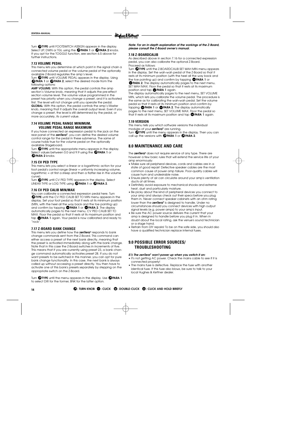 Hughes & Kettner DSM User Manual | Page 11 / 16