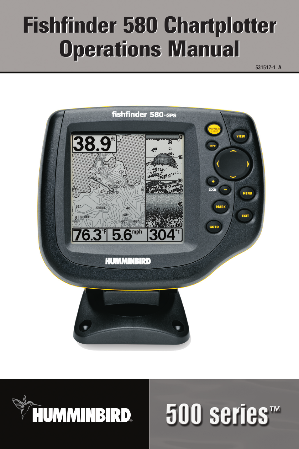 Humminbird 580 User Manual | 134 pages