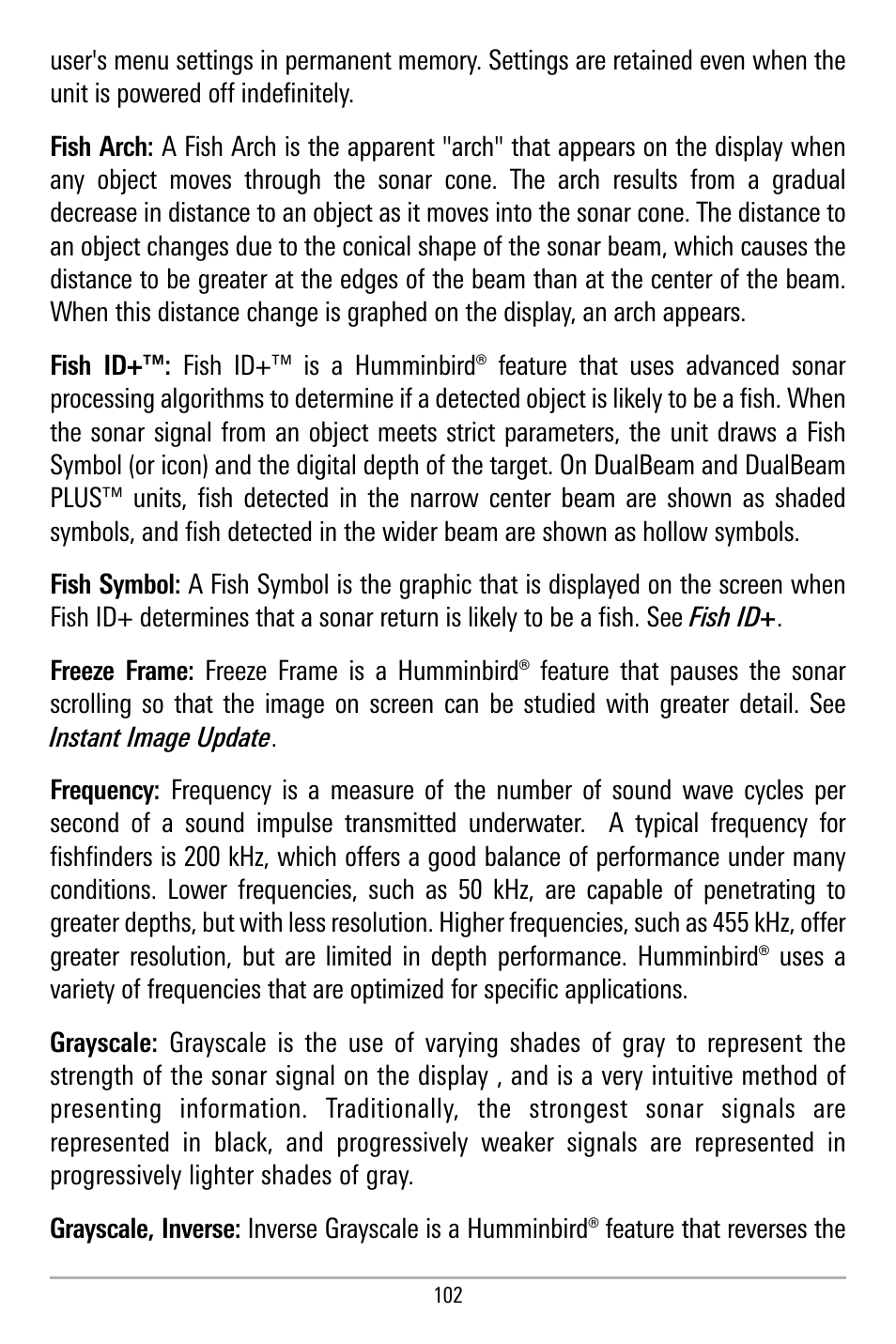 Humminbird 580 User Manual | Page 109 / 134