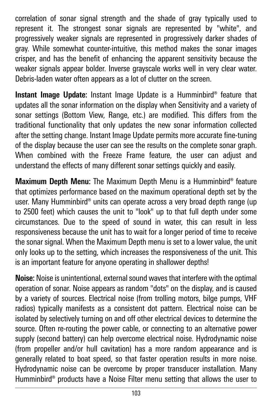 Humminbird 580 User Manual | Page 110 / 134