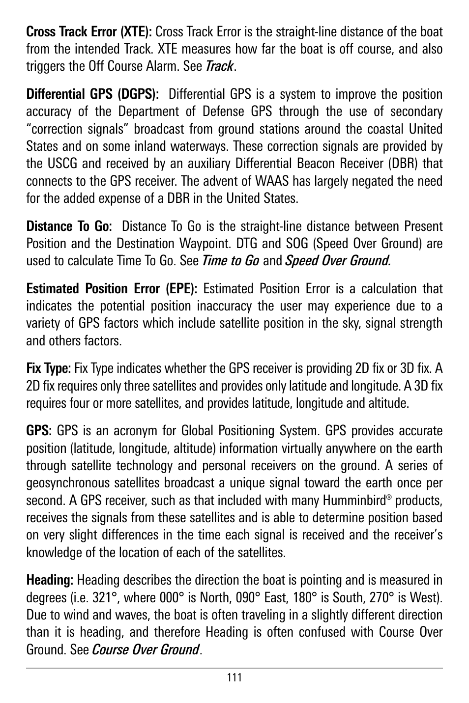 Humminbird 580 User Manual | Page 118 / 134