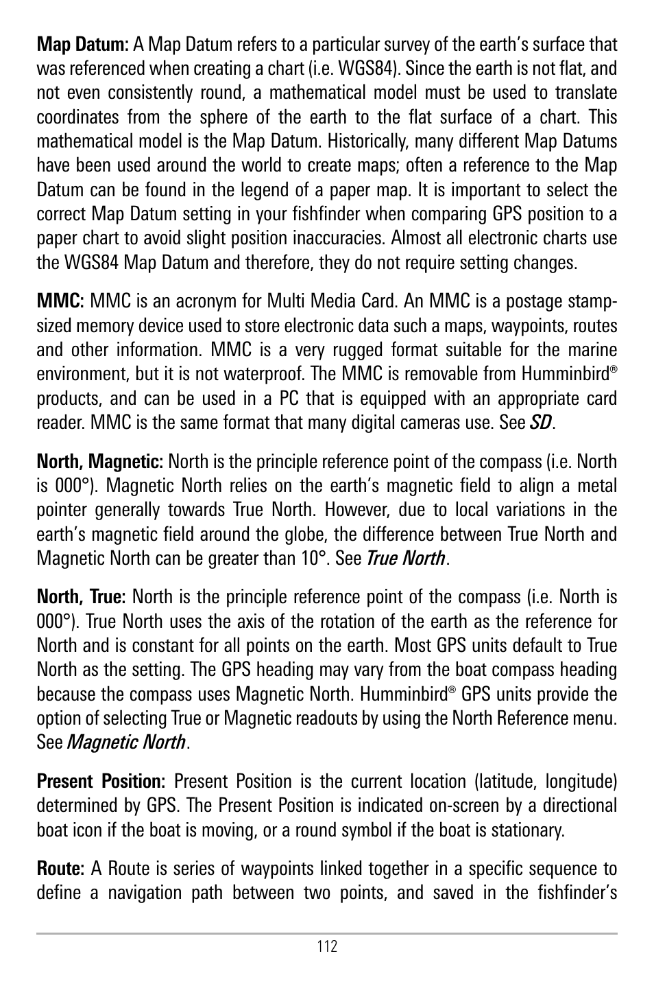 Humminbird 580 User Manual | Page 119 / 134